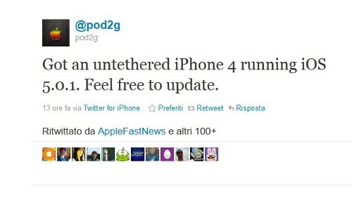 Trovato l'exploit per il jailbreak su iOS 5.0.1