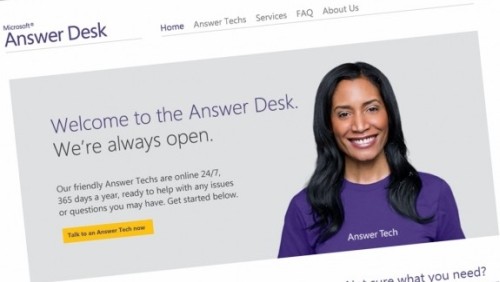 Answer Desk, l'assistenza remota di Microsoft