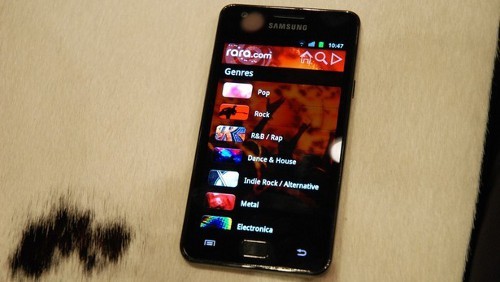 Rara.com, musica in streaming anche in Italia