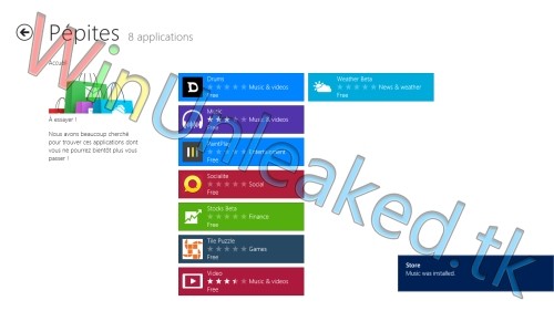 Windows Store: nuove immagini del negozio virtuale di Windows 8