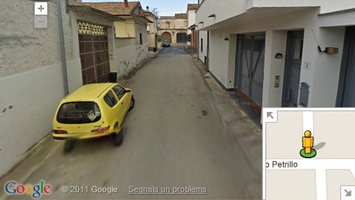 Michele Zagaria, il covo del boss su Street View