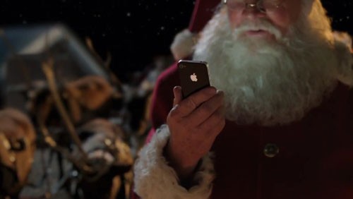 Anche Babbo Natale usa Siri