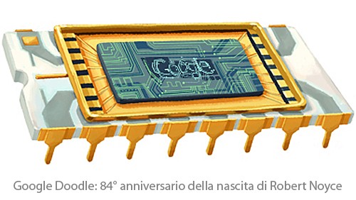 Robert Noyce, un Doodle per il padre del microchip