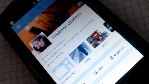 Facebook 1.8.1 per Android, ecco la Timeline