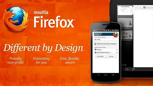 Firefox 9.0 per Android migliora sui tablet