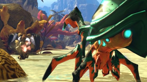 Firefall: creature e astronavi in foto