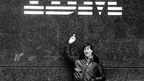 Steve Jobs, gestacci in foto per IBM