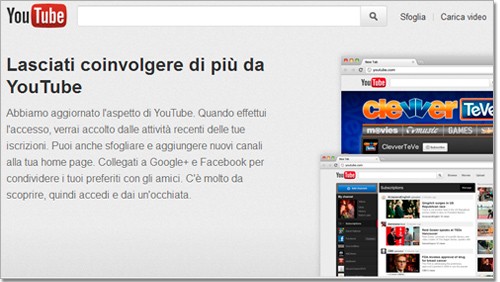 YouTube si rinnova e strizza l'occhio ai social network
