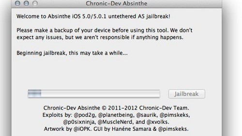 Aggiornato Absinthe, il jailbreak per iPhone 4S e iPad 2