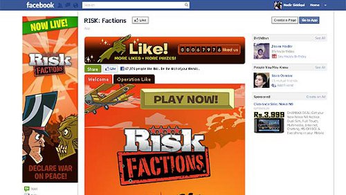 RISK: Factions, RisiKo sbarca su Facebook