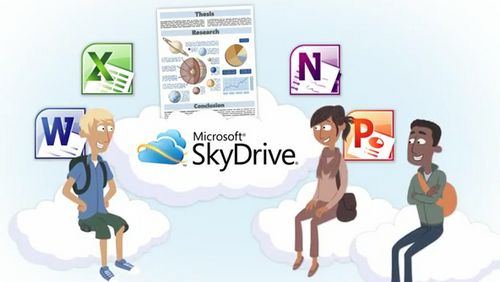 Microsoft SkyDrive è usato solo dal 10% degli studenti