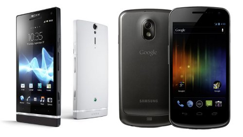 Sony Xperia S vs. Samsung Galaxy Nexus