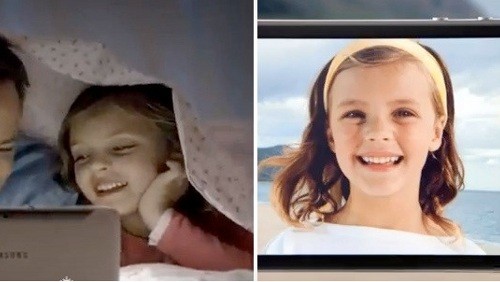 Samsung vs. Apple: due spot TV, la stessa bambina