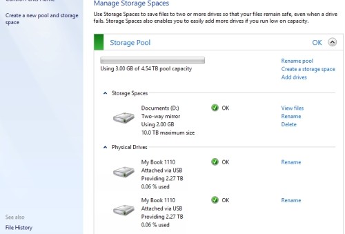 Windows 8: storage virtuale per conservare i dati