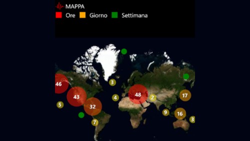 Terremoto nel Nord Italia: le applicazioni per Windows Phone