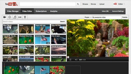 YouTube rinnova editor e interfaccia