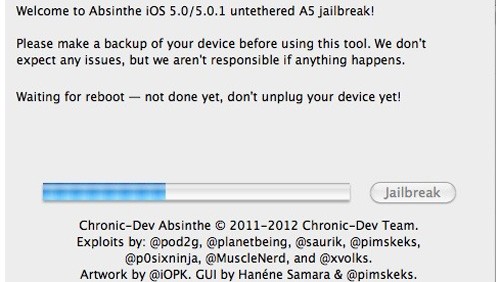 Absinthe, il jailbreak A5 è arrivato