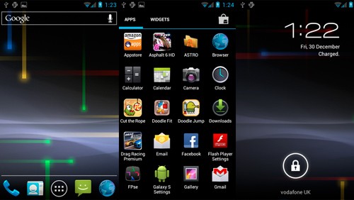 ROM Onecosmic Android 4.0.3 ICS per Galaxy S
