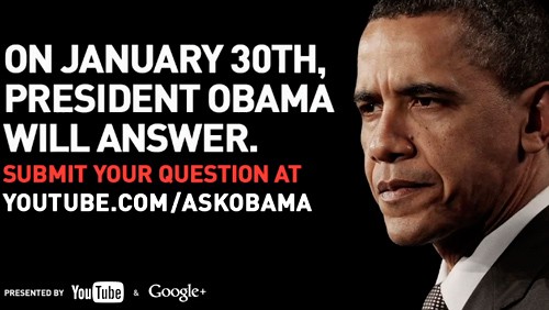 Barack Obama risponde ai cittadini su Google+