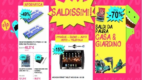 Impazzano i saldi su PIXmania: prezzi imbattibili, in tutta comodità e sicurezza