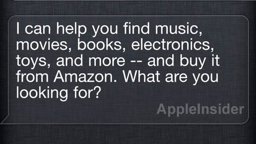 Siri permetterà di effettuare acquisti online