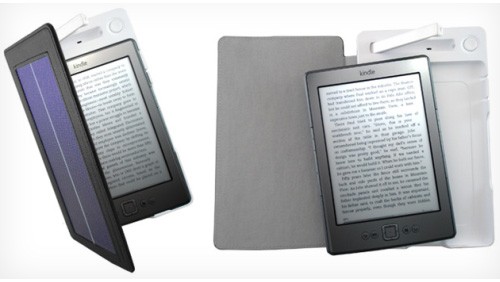 CES 2012: Amazon Kindle e la cover con pannello solare