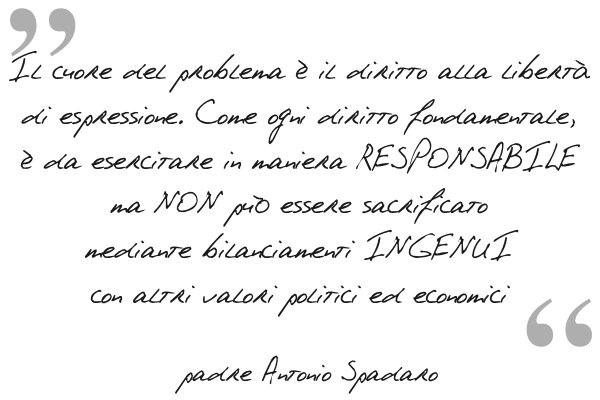 Ipse Dixit: padre Antonio Spadaro