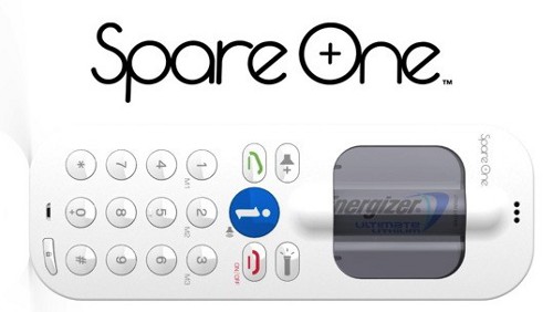 CES 2012: SpareOne, cellulare dalla batteria che dura 15 anni