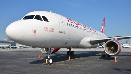 Virgin America dedica un aereo a Steve Jobs