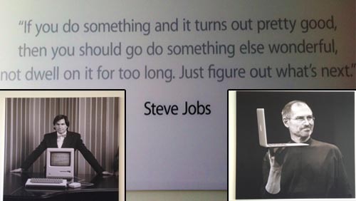 Steve Jobs rivive al campus di Cupertino