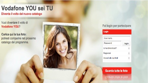 Vodafone YOU sei TU: diventa il volto del nuovo catalogo