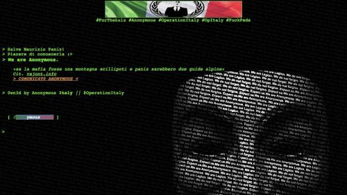 Vajont.info: Anonymous attacca il sito di Paniz