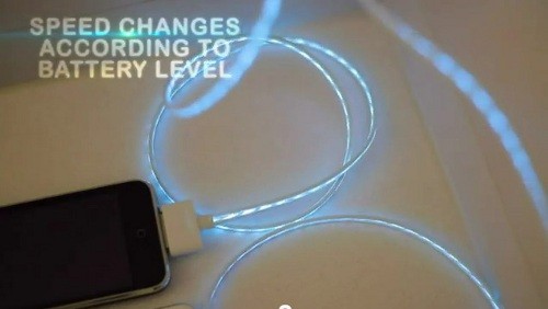 Un caricabatterie luminescente per iPhone, iPad e iPod touch