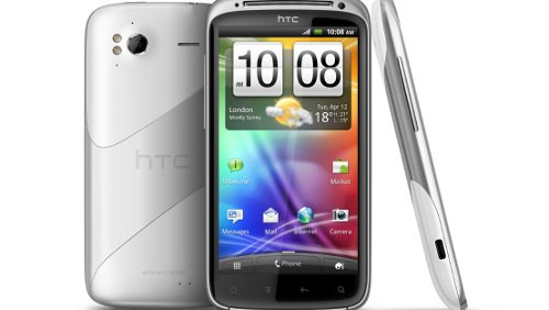 HTC Sensation bianco con Android 4.0 ICS