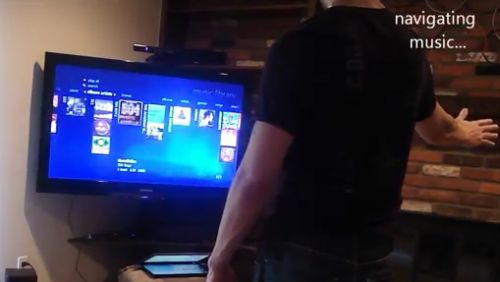 Kinect per Media Center: riproduzione video con le mani
