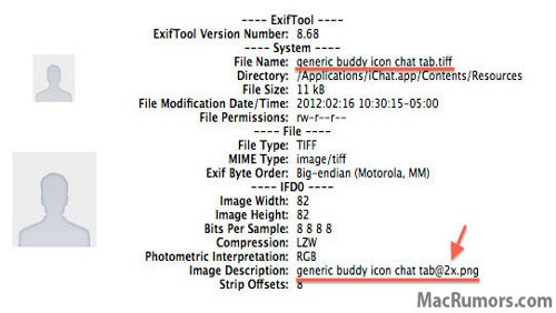 Message Beta: tracce di Retina Display per Mac