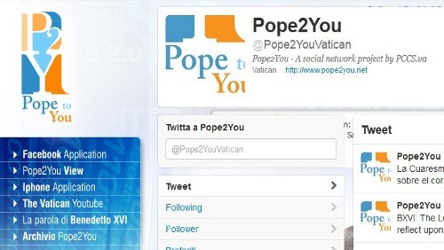 Anche il Papa su Twitter diventa social