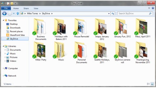 SkyDrive per Windows 8 non supporta la sincronizzazione tra PC