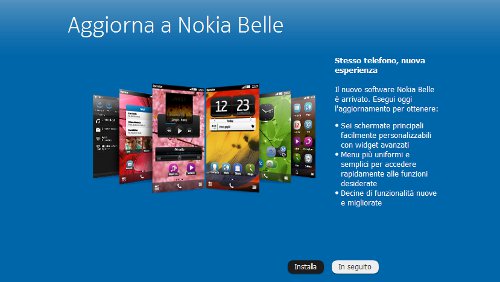 Nokia Symbian Belle è disponibile online