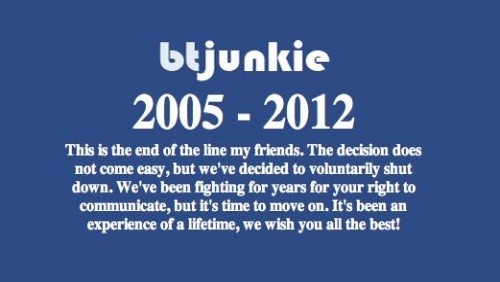 Btjunkie chiude i battenti sulla scia del caso Megaupload