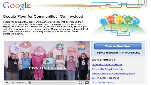 Google porta la fibra ottica da 1Gbit a Kansas City