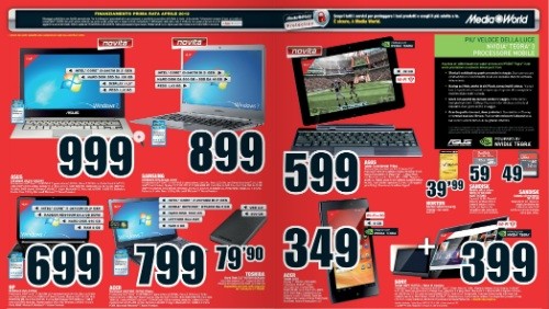 Il nuovo volantino delle offerte di Mediaworld