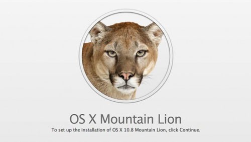 OS X Mountain Lion 10.8.2 disponibile