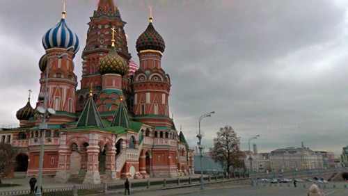 Street View, quattro passi in Russia