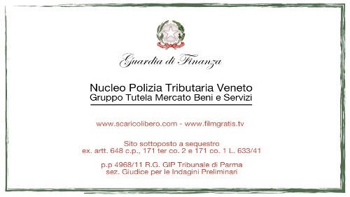 Sequestrati dalla GdF FilmGratis.tv e ScaricoLibero.com
