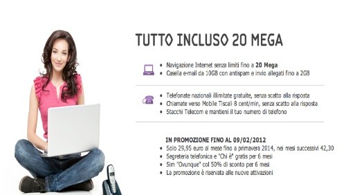 Tiscali, multa di 100 mila euro dall'Antitrust per pratiche commerciali scorrette