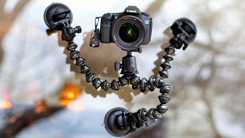 CineSquid: il treppiedi da attaccare ovunque