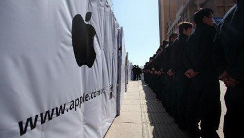 Apple Store, il più grande apre in Cina