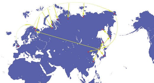 Londra e Tokyo collegate dalla fibra ottica