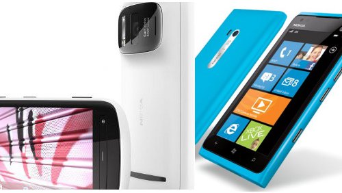 Nokia 808 PureView e Nokia Lumia 900 a confronto
